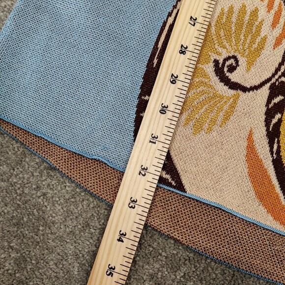 Zara Women's Mini Knit Dress Size Small Oversized Abstract Bohemian Art-to-Wear - Picture 8 of 8